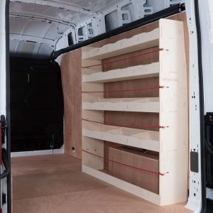 Ford Transit Mk8 L3 OS Rear Racking and Shelving Unit