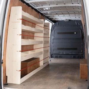 VW Crafter LWB L3 2006- Double NS - Rear and Middle Racking and Shelving Units