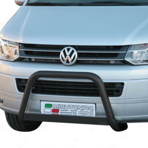 VW Transporter T5 2010-2015 Black Stainless Steel Front A-Bar