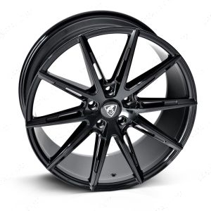 20-inch Cades Chronos Jet Black Alloy Wheel