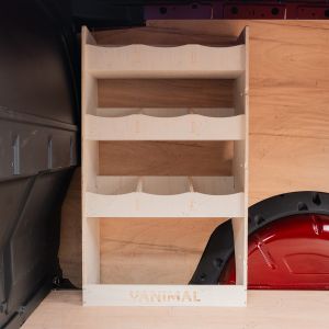 Mercedes Citan 2022+ L1 OS Front Van Racking with 6 compartments and 3 shelves