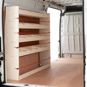 Citroen Relay 2006- LWB NS Rear Racking and Shelving