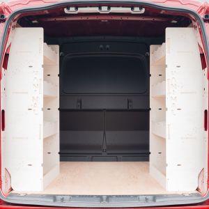 Renault Kangoo 2022+ L2 Double Rear Van Racking with NS and OS racks