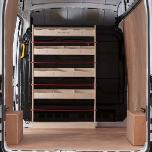 Mercedes Sprinter 2018- Bulkhead Ply Racking Unit