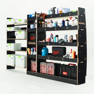 Maxus Deliver 9 2020- LWB Hexaboard Driver Side, Infill and x5 Festool Shelves