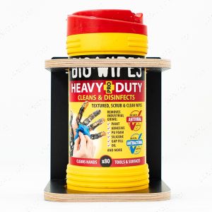 9 Silicone Tube Holder attached to Racking Unit