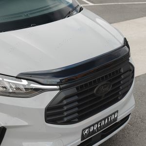 Close-up side angle view of the Ford Transit Custom 2023- Bonnet Protector