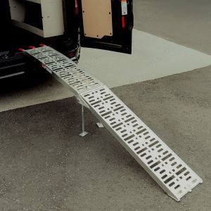 Close-up view of the Heavy Duty Aluminium Loading Ramp