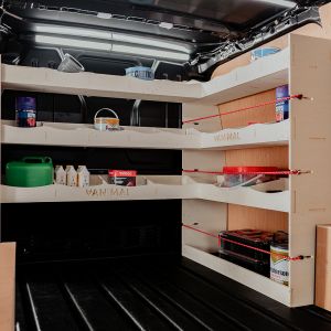 Ford Transit Custom 2012-2023 Integrated Right Hand Front & Bulkhead L-Racking