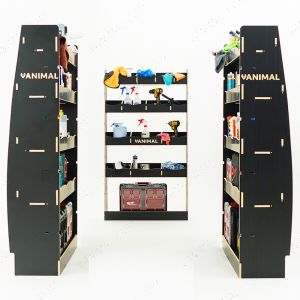 Fiat Ducato 2006- MWB Hexaboard Double Rear and Bulkhead Racking