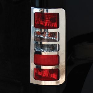 Ford Transit Chrome Rear Light Guards Mk6 / Mk7