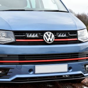 Close-up view of the VW Transporter T6 (2016-2019) Triple-R 750 LED Integration Kit 
