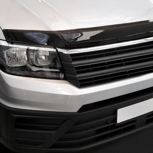 Close-up view of the MAN TGE 2017- Bonnet Protector 