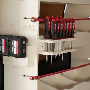 Plywood x25 Screwdriver Holder