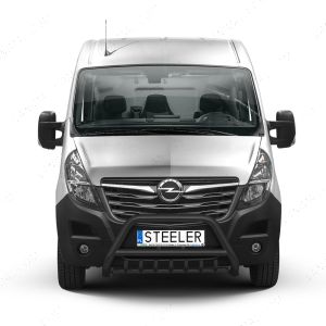 Vauxhall Movano 2019-2021 Black Front A-Bar with Axle Bars