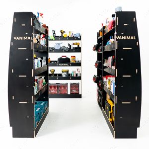 Vauxhall Movano 2022- SWB Hexaboard Double Rear, Toolbox and Bulkhead Racking