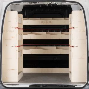 Nissan NV200 Double Rear and Full-Width Bulkhead Racking