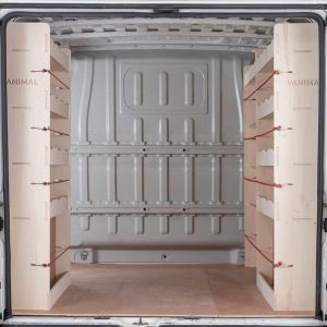 Vauxhall Movano L1 2022- Double Rear Racking and Front Toolbox (Triple Pack)