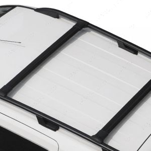 Ford Transit Custom 2012-2023 Black Cross Bars
