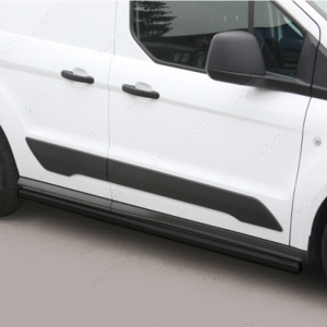 Ford Transit Connect 2014-2018 Black Stainless Steel Side Bars 
