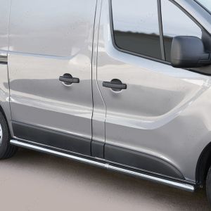 Nissan Primastar Polished Side Bars Tubes