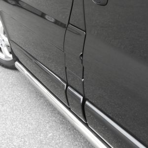 Vauxhall Vivaro 2/3 Lwb Stainless Steel Side Rails