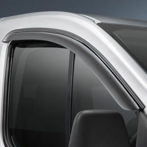 Close-up view of the Vauxhall Vivaro A 2001-2014 Set of 2 Adhesive Wind Deflectors