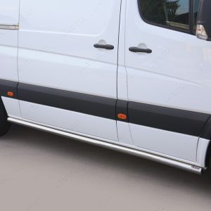 Mercedes Sprinter 2018- MWB Polished Side Bars