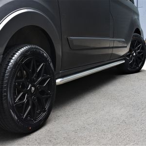 Ford Transit Custom 2012-2023 SWB Polished Side Bars
