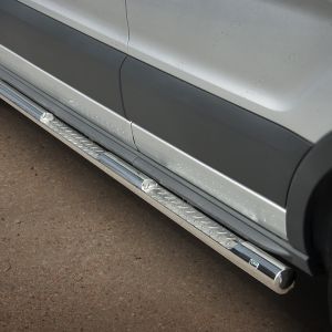 Ford Transit Mk8 2020- MWB Polished Side Steps