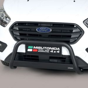 Ford Transit Custom 2018-2023 Black Powder Coated Front A-Bar