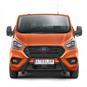 Ford Transit Custom 2018-2023 Black Front A-Bar
