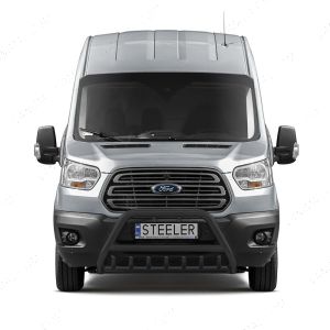 Ford Transit Mk8 2014- Black Front A-Bar with Axle Bars