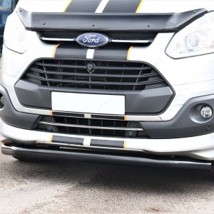 Ford Transit Custom 2012-2018 Black Front Spoiler Bar