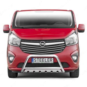 Vauxhall Vivaro B 2014-2019 Polished Front A-Bar with Axle Plate