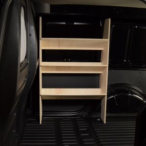 Vauxhall Combo E 2019- SWB Front Toolbox Shelves Van Racking