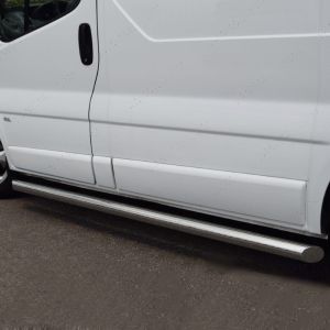 Vauxhall Vivaro 2001 to 2014 stainless steel side bars