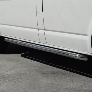 VW T5 T5.1 SWB Stainless Steel Side Bars - No Step