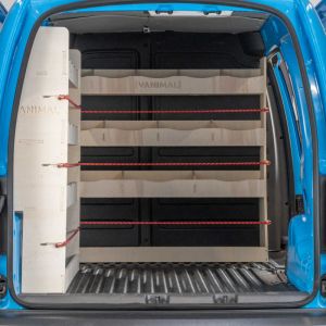 VW Caddy Maxi 2004-2020 NS Rear and Full-Width Bulkhead Ply Racking