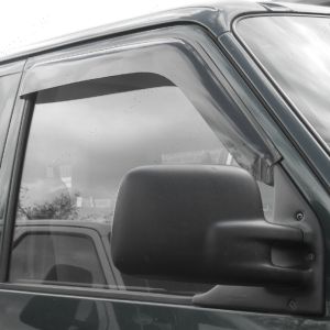 Close-up view of the VW Transporter T4 1996-2003 Set of 2 Adhesive Wind Deflectors