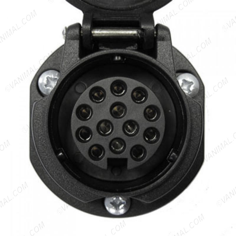 VW Transporter T6 2016-2019 13-Pin Towing Electrics