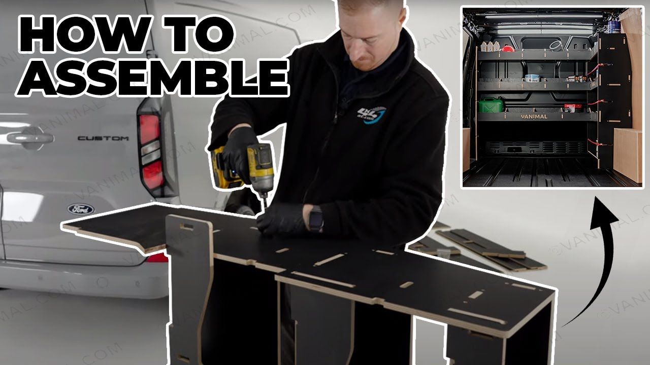 How to Assemble Vanimal Integrated RH Front & Bulkhead L-Racking