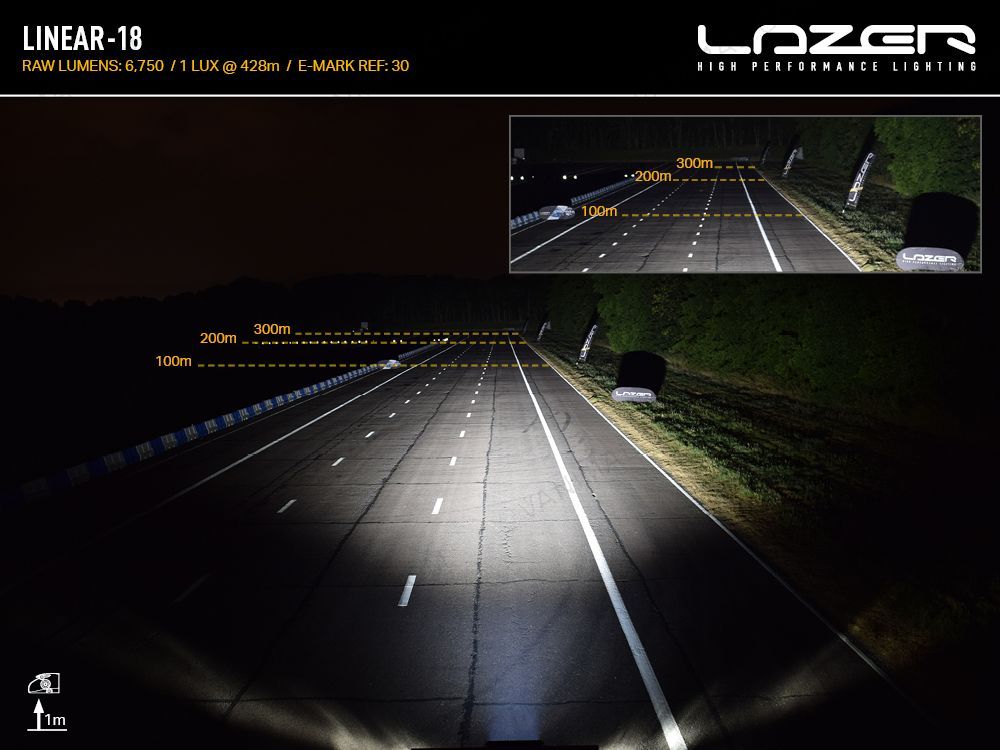 VW Caddy 2021- Lazer Lamps Linear-18 LED Light Bar Integration Kit
