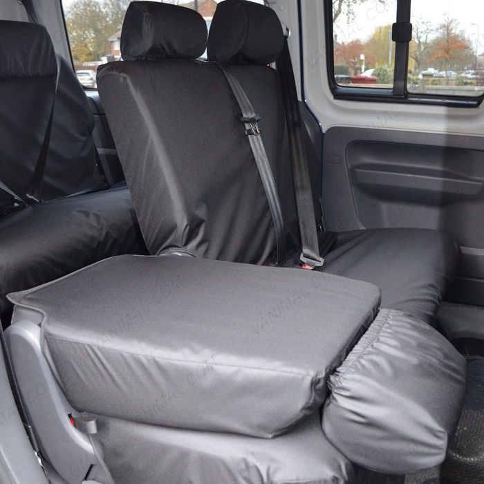 Tailored Waterproof Rear Seat Covers for the VW Caddy 2004-2021 