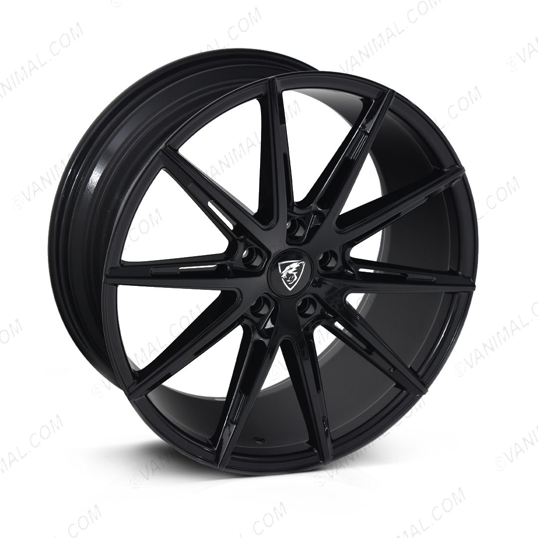 VW Transporter Black 20” Alloy Wheels T5 T5.1 T6 T6.1