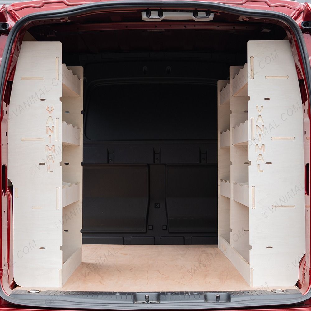 Nissan Townstar 2022 L1 Triple Van Racking System with OS Front, OS Rear and NS Rear modules