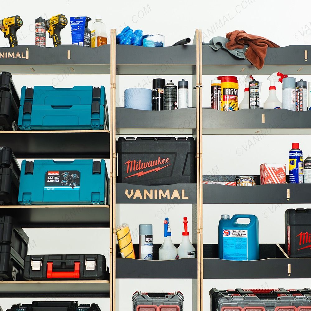 Rear van view of the Nissan Interstar 2025- L3 Hexaboard Driver Side