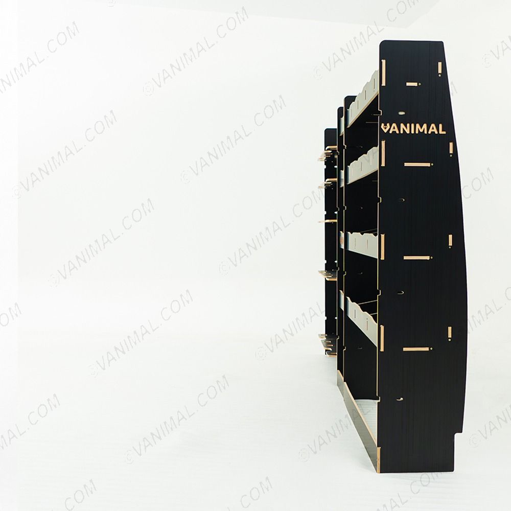  Infill and x5 Festool Shelves displayed with tools and toolboxes