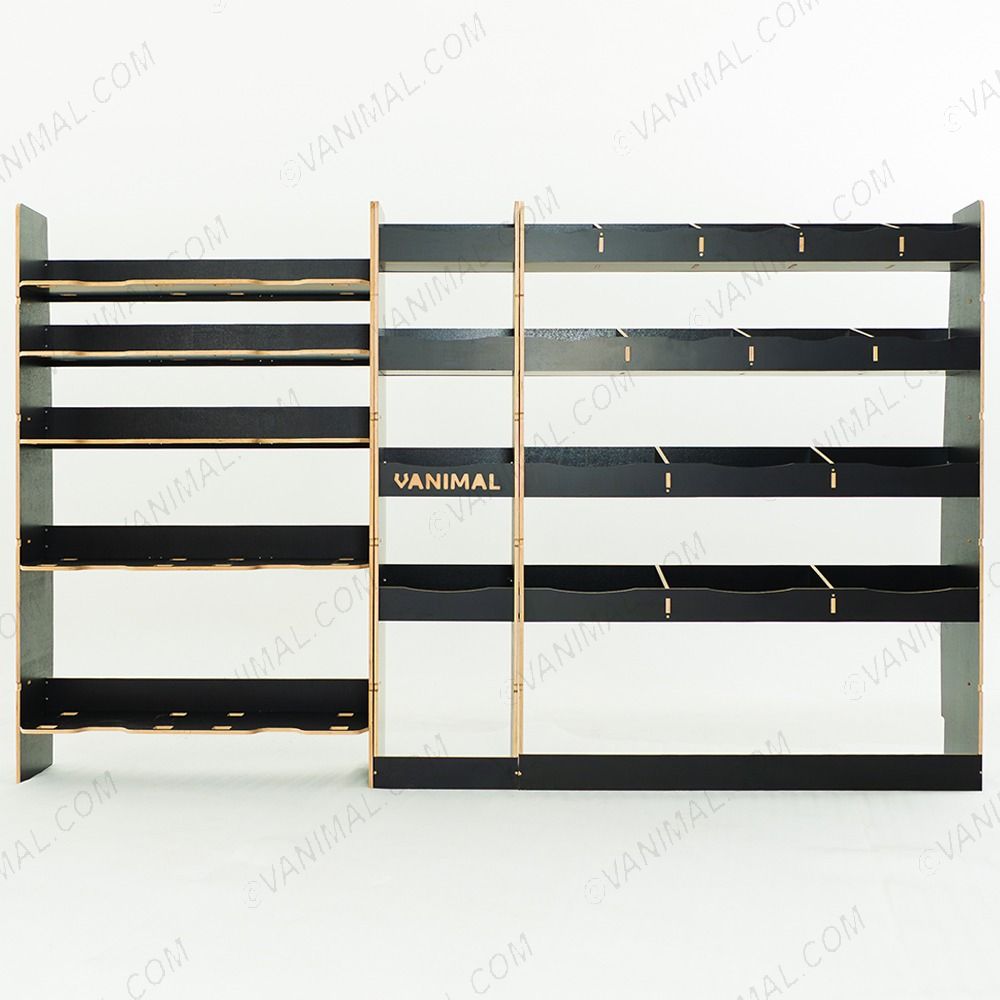 Complete driver side hexaboard Festool racking system for Nissan Interstar 2025 L3