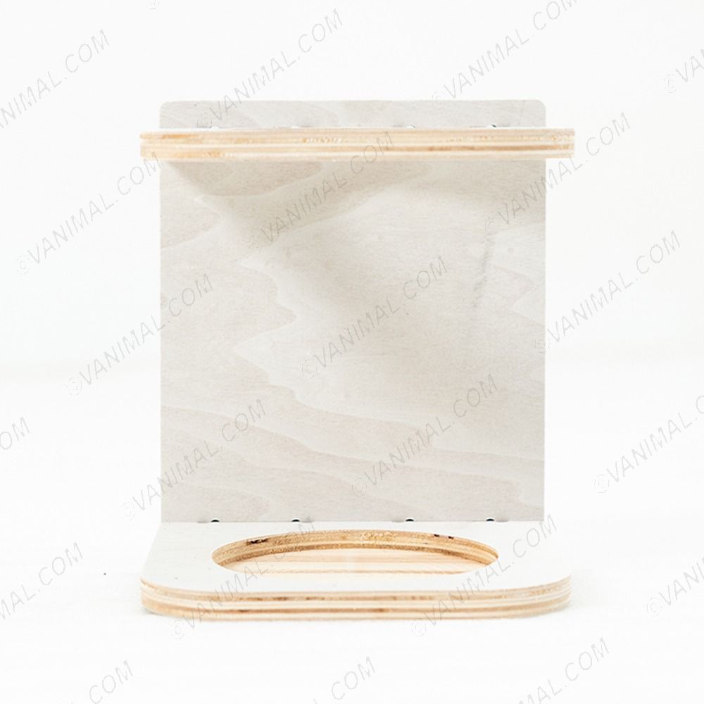 Front view of the Ply Hand Wipe Holder for Containers 